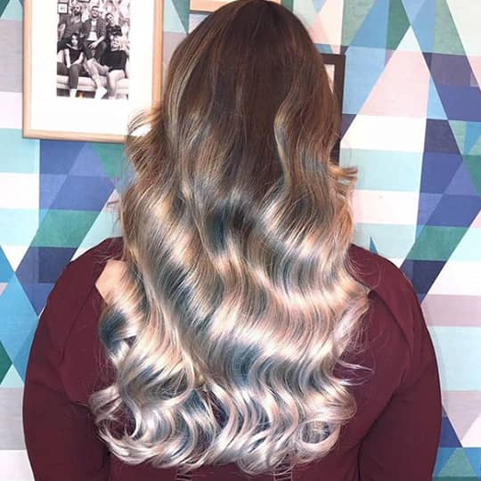 Metallic Hair Color