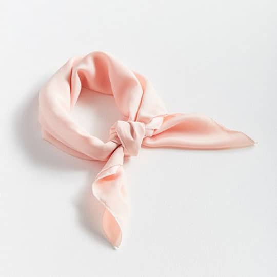 pink scarf hair sleep product