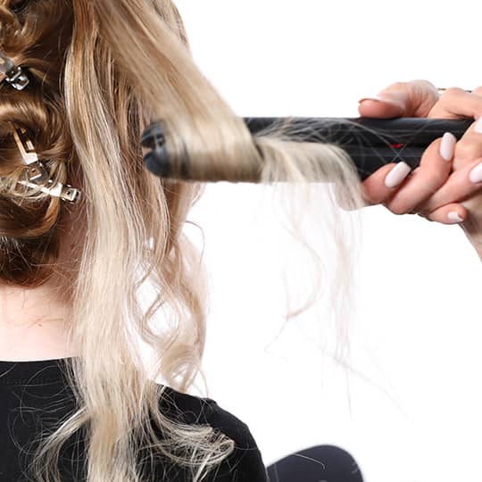 How To Curl Hair With A Flat Iron