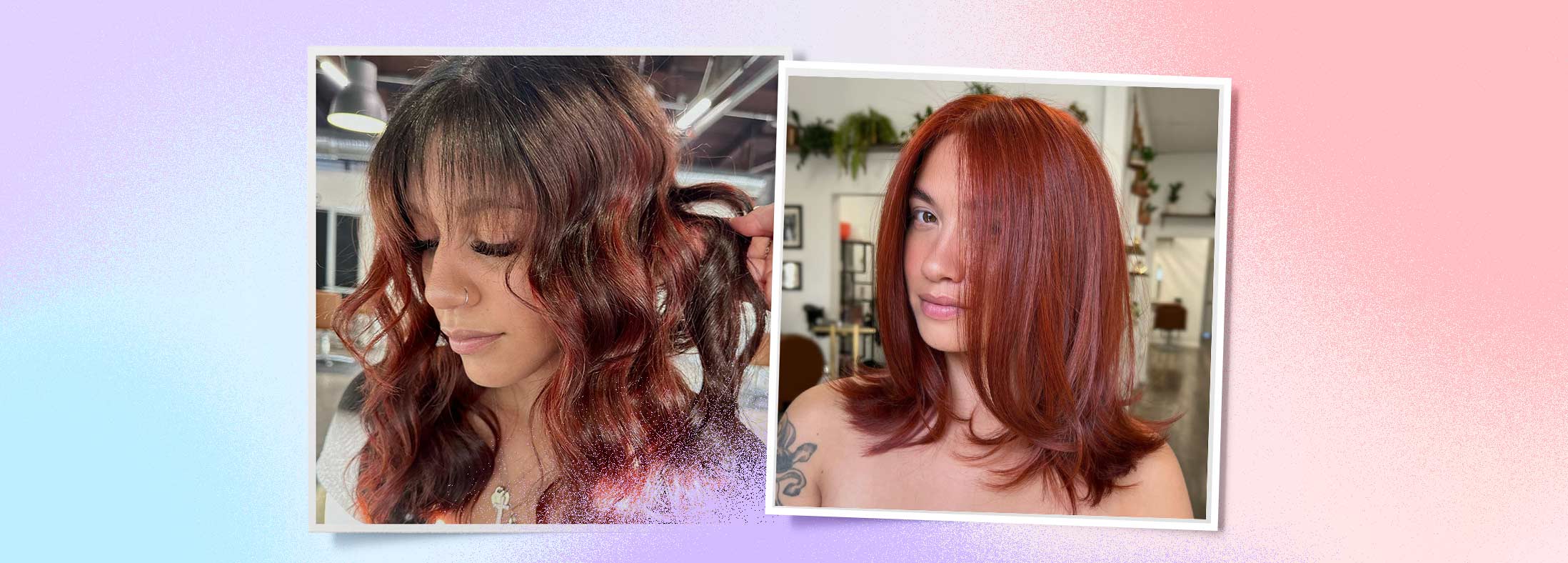 Red and Black Hair: Ombre, Balayage & Highlights