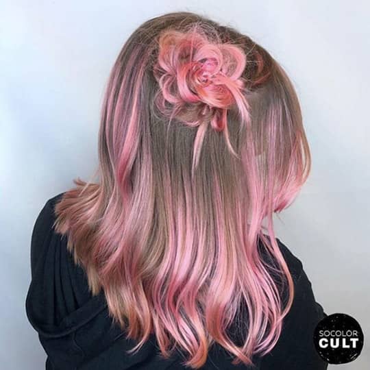 Rosette hair accent