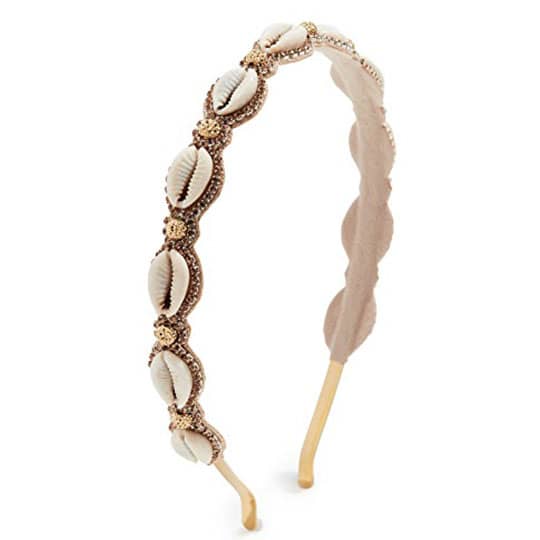 seashell hair headband