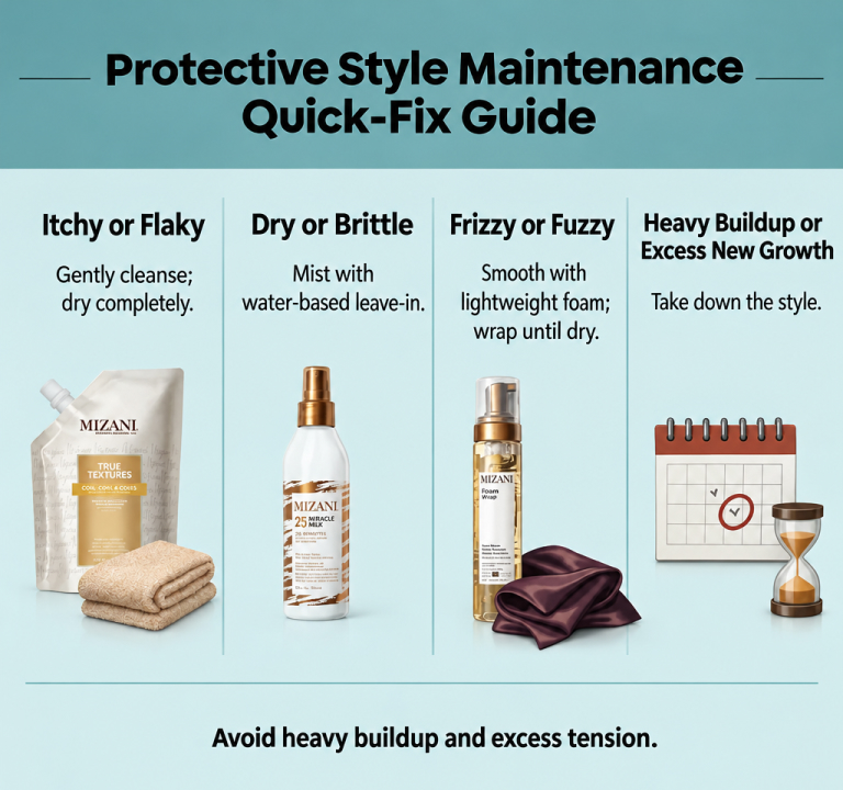 protective style maintenance quick-fix guide